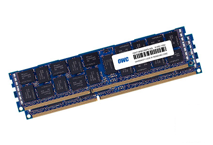 OWC 32GB (2 x 16Gb) DDR3 RAM Upgrade for Late 2013 Mac Pro - 1866MHz ECC Registered Memory OWC 32GB (2 x 16Gb) DDR3 RAM Upgrade for Late 2013 Mac Pro - 1866MHz ECC Registered Memory